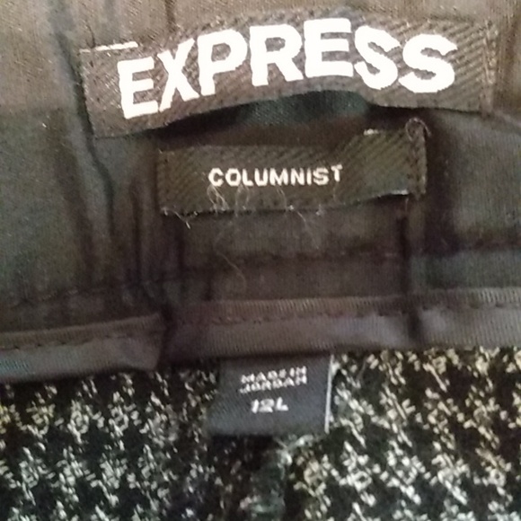 Houndstooth Pants Trousers 12l Express - Picture 9 of 10